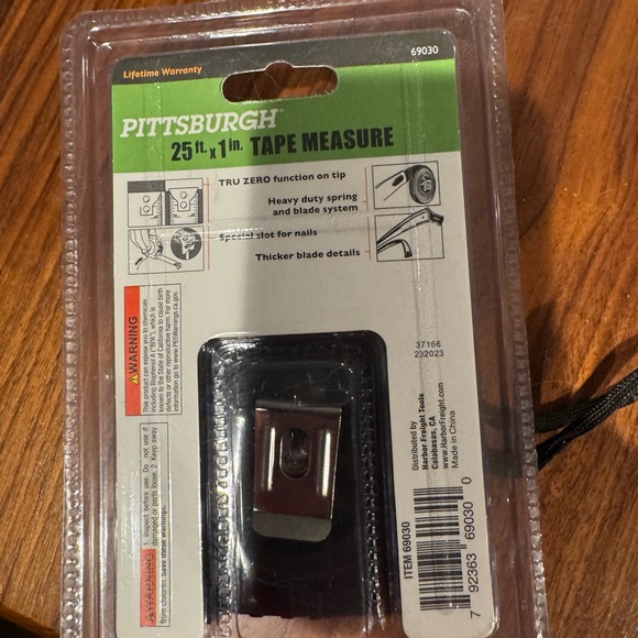 NEW Pittsburg quick find tape measure still in plastic - Picture 2 of 2